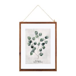 Atmosphera Marco de fotos decorativo lienzo natural modelos surtidos 38 x 48 cm Mdf / cristal