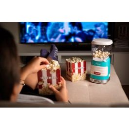 Ariete 2956/01 Máquina de Palomitas Party Time Popper Azul Retro Años 50 Libre Grasas