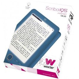 LECTOR DE LIBROS ELECTRÓNICO EBOOK WOXTER SCRIBA 195 PAPERLIGHT BLUE - 6"/15.24CM RETROILUMINADA - TINTA ELECTRÓNICA - RES 1024*758 - 4GB - BATERÍA LECTOR DE LIBROS ELECTRÓNICO EBOOK WOXTER SCRIBA 195 PAPERLIGHT BLUE - 6"/15.24CM RETROILUMINADA - TINTA ELECTRÓNICA - RES 1024*758 - 4GB - BATERÍA