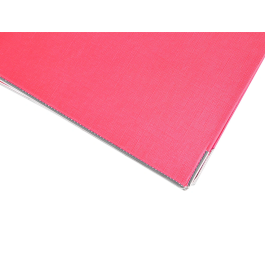 Liderpapel Archivador de Palanca A4 Documenta Forrado PVC Rado con Compresor Metálico Lomo 52mm Rojo