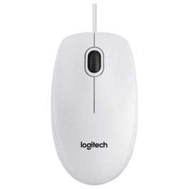 Logitech Ratón Óptico B100 USB Tipo A, Blanco Precio: 8.49999953. SKU: S8412226