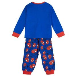 Cerdá Pijama Largo Spiderman Niño 8 Años Single Jersey RED - Pijama de Manga Larga para Niños