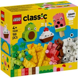 LEGO 11039 Classic Amigos Nutritivos Creativos Set de Construcción de Ladrillos para Niños +4 Años: Crea Alimentos