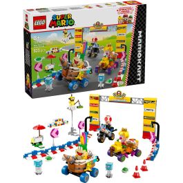 Lego Super Mario 72036 Mario Kart Set Baby Peach y Gran Premio Moto de Juguete
