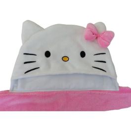 Hello Kitty Manta Polar con Capucha 3D HEL3700891711012 Rosa 120 x 150 cm
