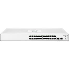 HP Enterprise Aruba Instant On 1830 24G Switch Gestionado L2 con 24 Puertos Gigabit y 2 Puertos SFP, PoE, Montaje en Rack Precio: 173.78999979. SKU: S0234021