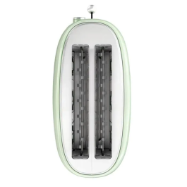 Sweiss GRV7 Tostadora Vintage de 2 Ranuras, 1500 W, Color Verde