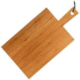 Day Tabla Cortar Bambú 47x25x1,5 cm con Mango para Cortar y Servir