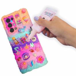 Nice Decoden Kit para Decorar Fundas de Teléfono con Crema - Incluye 2 Cremas, Boquillas, Espátula, Pinzas, Amuletos - 2 Versiones