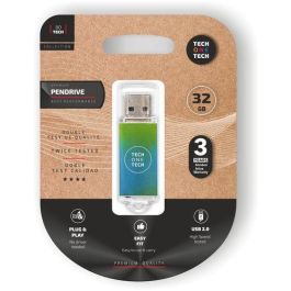 Memoria Usb 32Gb Tech-One-Tech Basic 2.0 Gradient Green Ocean (Incluye Canon Lpi De 0.24 ) Precio: 6.59000001. SKU: B1B27T5BVD