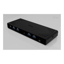 I-TEC UNIVERSAL DUAL 4K DOCK PD Conexión USB-C Power Delivery 85W Dual 4K Ultra HD Negro