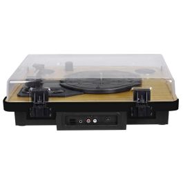Trevi TT 1022 BT Tocadiscos de tracción directa Negro, Madera Trevi TT 1022 BT Tocadiscos de tracción directa Negro, Madera