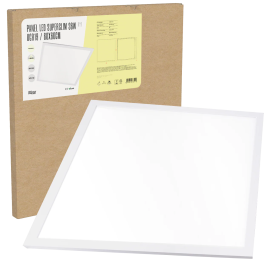 BX3 LIGHT Panel LED Superslim Modular 60x60 cm 36W 3623 Lm 6000K UGR19 Blanco, Marco Blanco, 40000 h, BX3-PANMB59559536WCW