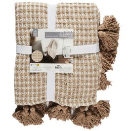 Plaid Nido Abeja Beige 125X150 Home Deco Factory Precio: 13.50000025. SKU: B14MY7T2VT