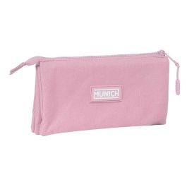 Bolso Escolar Portatodo Safta Triple Munich Basics Girl 120x220x30 mm Bolso Escolar Portatodo Safta Triple Munich Basics Girl 120x220x30 mm