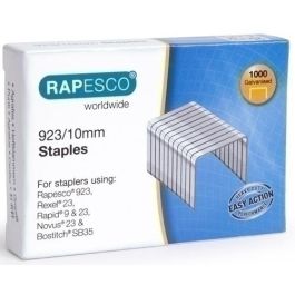 Grapas Rapesco Gran Capacidad 923/10 Mm. Galvanizadas Caja De 1000 Precio: 1.5900005. SKU: B1AP5WE9TX