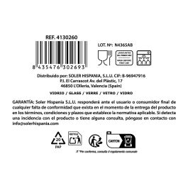 La Mediterranea Set de 2 Tazas Quebec 320 ml, 8.4 cm de diámetro x 10.3 cm de altura (24 Cajas) La Mediterranea Set de 2 Tazas Quebec 320 ml, 8.4 cm de diámetro x 10.3 cm de altura (24 Cajas)