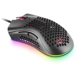 Mars Gaming MMEX Ratón Gaming Óptico USB RGB 32000DPI Ligero 75g Compatible con PC, Mac, PS4, PS5, Xbox One, Xbox Series X/S