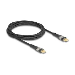 DELOCK Cable USB 2.0 Tipo-C Macho a Macho Transparente PD 3.0 100W 2m Precio: 37.59000036. SKU: B13PT34RT2