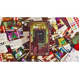 Tranjis Games Mini Rogue Juego de Mesa Roguelike Solitario o Cooperativo para 1-2 Jugadores - Explora Mazmorras Aleatorias y Derrota al Jefe