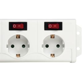 Hama Regleta Enchufes con Protección Sobretensión, Cable 1.4 m