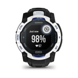 Garmin Instinct 3 Solar GPS Reloj Inteligente para Deporte 50mm Blanco Unisex con Carga Solar y GPS