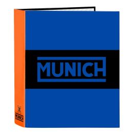 Carpeta de anillas Munich Submarine Azul eléctrico A4 27 x 33 x 6 cm Precio: 5.89000049. SKU: B1EMS4T3NP