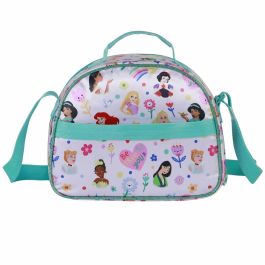 Karactermania Bolsa Portamerienda 3D Princesas Disney Rainbows 25,5 x 10 x 20 cm