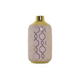 DKD Home Decor Jarrón Oriental de Porcelana, Diseño Elegante en Rosa y Dorado, Ideal para Decoración del Hogar, 13 x 26 x 13 cm Precio: 15.15888. SKU: S3032090