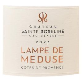 Château Sainte Roseline 2019 Côtes de Provence Medusa Lamp Crecimiento clasificado - Vino rosado de Provenza