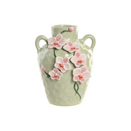 DKD Home Decor Jarrón Oriental Rosa Verde Cerámica 21 x 27 x 21 cm Precio: 29.49999965. SKU: B1H7Y8ESMA