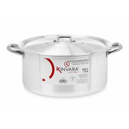 Cacerola de Aluminio Kinvara 28 cm 8 L - Apta para Gas, Horno y Lavavajillas (6 Unidades) Cacerola de Aluminio Kinvara 28 cm 8 L - Apta para Gas, Horno y Lavavajillas (6 Unidades)