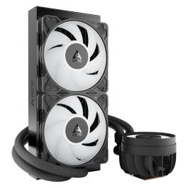 ARCTIC Liquid Freezer III Pro 240 A-RGB - Kit de Refrigeración Líquida AIO de 240 mm, Ventiladores de 120 mm, Negro/Blanco, Compatible con LGA 1851/1700 y AM4/AM5