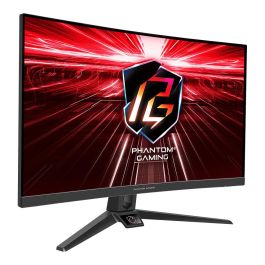 ASRock PG27F15RS1A Monitor Curvo 27 Pulgadas FHD 240Hz 1ms Negro HDMI/DP