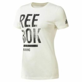Camiseta de Manga Corta Mujer Reebok Training Split Tee Blanco Precio: 20.78999978. SKU: S2006568