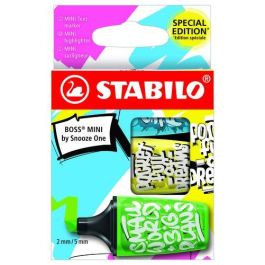 Stabilo Rotulador fluorescente Boss Mini by Snooze One, estuche de 3 unidades, colores surtidos, trazo 2+5mm Precio: 3.78999951. SKU: B1B34Z4RJH
