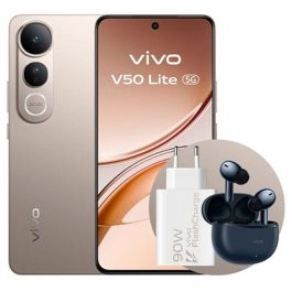 Smartphone Vivo V50 Lite 6,7" mediatek dimensity 6300 8 GB RAM 256 GB Marrón Dorado