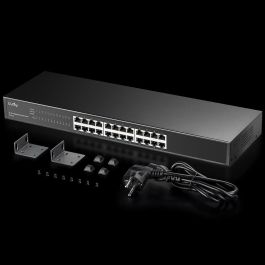 Cudy GS1024 switch Gigabit Ethernet (10/100/1000) Negro Cudy GS1024 switch Gigabit Ethernet (10/100/1000) Negro