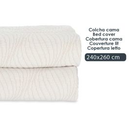 Colcha Cama Agua Beige 240X260Cm Giftdecor (4 Unidades) Colcha Cama Agua Beige 240X260Cm Giftdecor (4 Unidades)