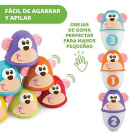 Juego de bolos animales con pelota 11x15x9 cm