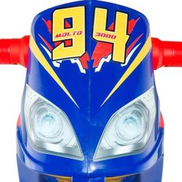 Correpasillos moto cross race azul 64 cm Correpasillos moto cross race azul 64 cm
