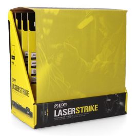 EDM Laser Striker - Linterna LED y Puntero Láser Tipo Pluma Recargable, 250 Lúmenes, Láser Rojo, 6500K, Batería 750mAh, USB-C