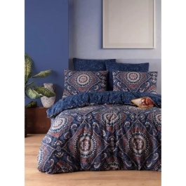Juego de cama 1 funda nórdica 220x240 cm + 2 fundas de almohada 60x60 cm Azul ASI8683743944620 Precio: 42.50000007. SKU: B167VVQV4J