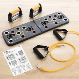 Sistema de Entrenamiento con Bandas de Resistencia y Guía de Ejercicios Pulsher InnovaGoods