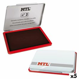 Tampón metálico para sellado MTL Rojo (5 Unidades) Precio: 10.89. SKU: B19KRNRJFM