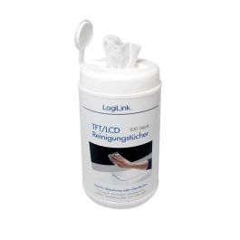 Logilink Toallitas de limpieza para pantallas TFT/LCD/Plasma, 100 unidades Precio: 5.68999959. SKU: S7905217