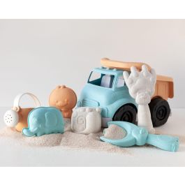 KioKids Juego de Playa Camión con Remolque, 6 Piezas Incluye Pala, Rastrillo, Regadera y Moldes de Animales para Niños +18 Meses, Multicolor Precio: 16.50000044. SKU: B1KNKDVBKK