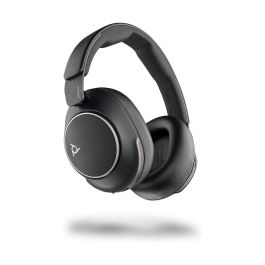 Poly Voyager Surround 80 UC Auriculares Inalámbricos Bluetooth con Cancelación de Ruido Activo y Certificación Microsoft Teams