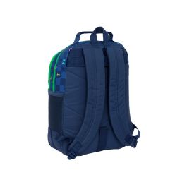 Mochila Safta Doble Con Cantoneras Adaptable A Carro Benetton Damero 420x320x150 mm Mochila Safta Doble Con Cantoneras Adaptable A Carro Benetton Damero 420x320x150 mm