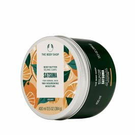 The Body Shop SATSUMA Manteca Corporal - Hidratación Intensa 96h, Aroma Mandarina, con Manteca de Karité y Aceite de Sésamo